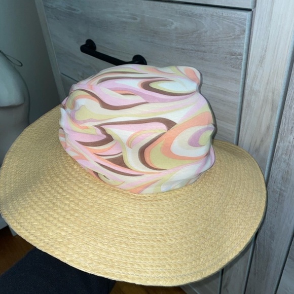 Liz Claiborne Sunhat/paisley pink - Picture 3 of 6